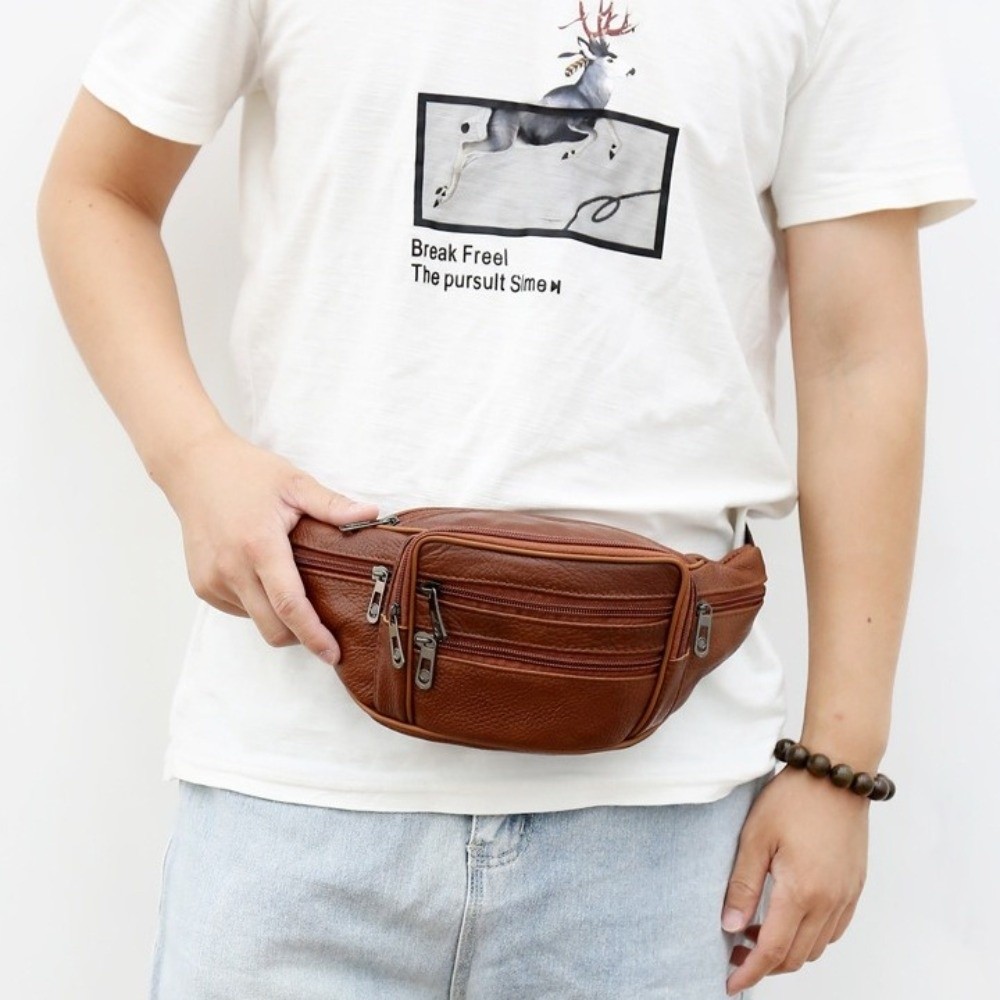 Luxury Multi-Pocket Leather Fa - đánh giá và giá Luxury Bags Leather