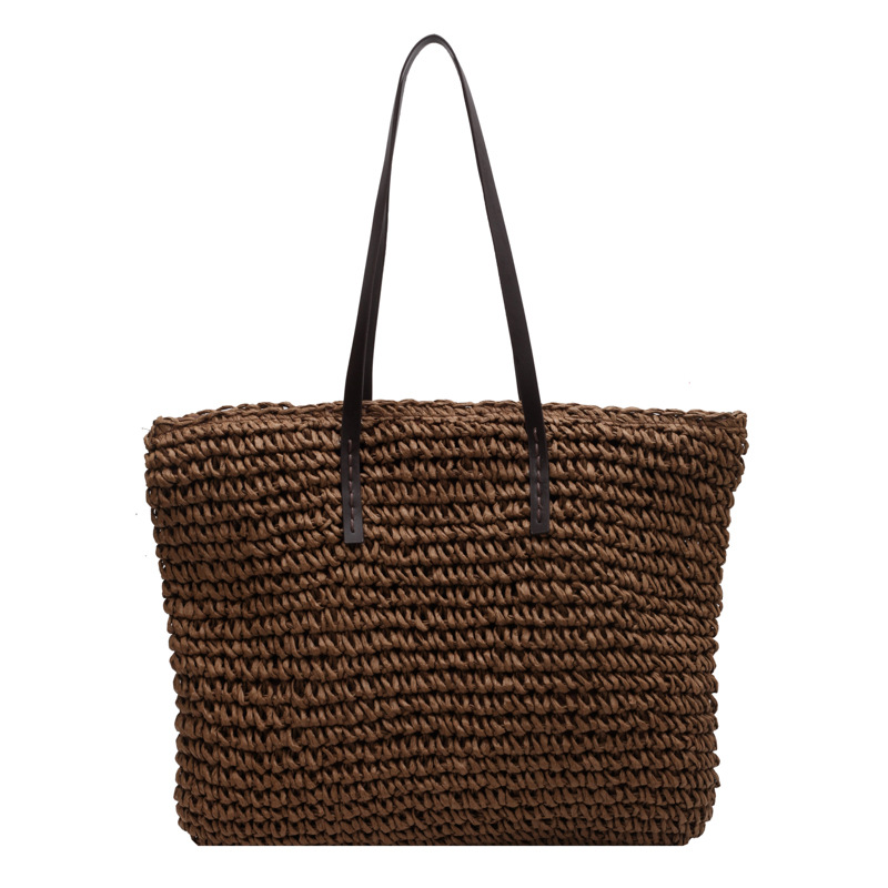 Straw Woven Tote Bags Casual L - đánh giá và giá Luxury Bags Tote