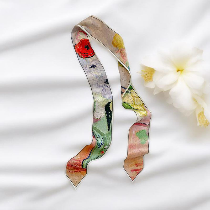 Prints Long Hairband Skinny Ne - đánh giá và giá Luxury Bags Cute