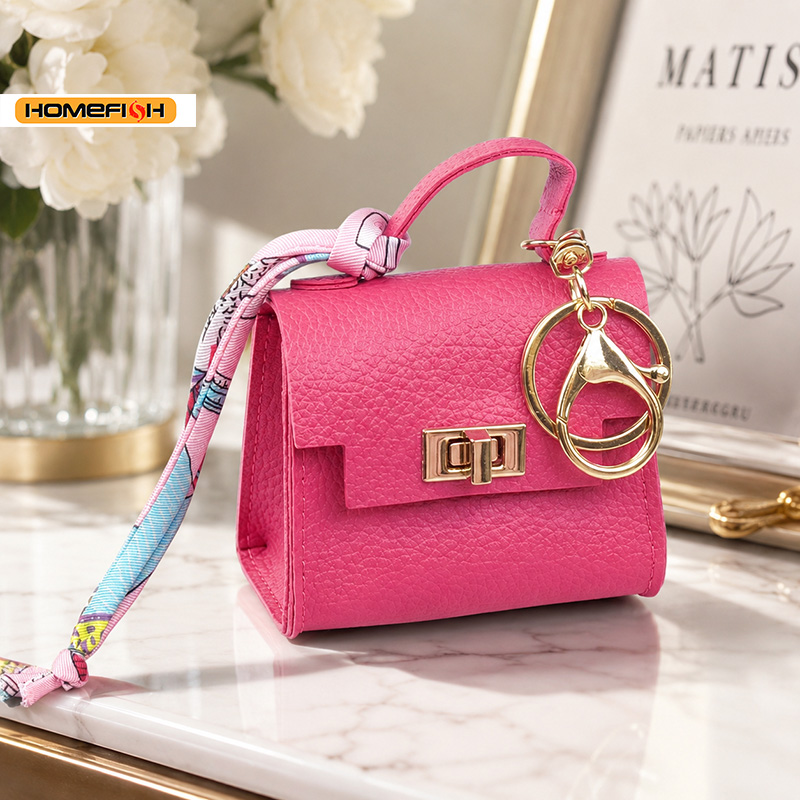 HOMEFISH Mini Square Leather B - đánh giá và giá Luxury Bags Cute